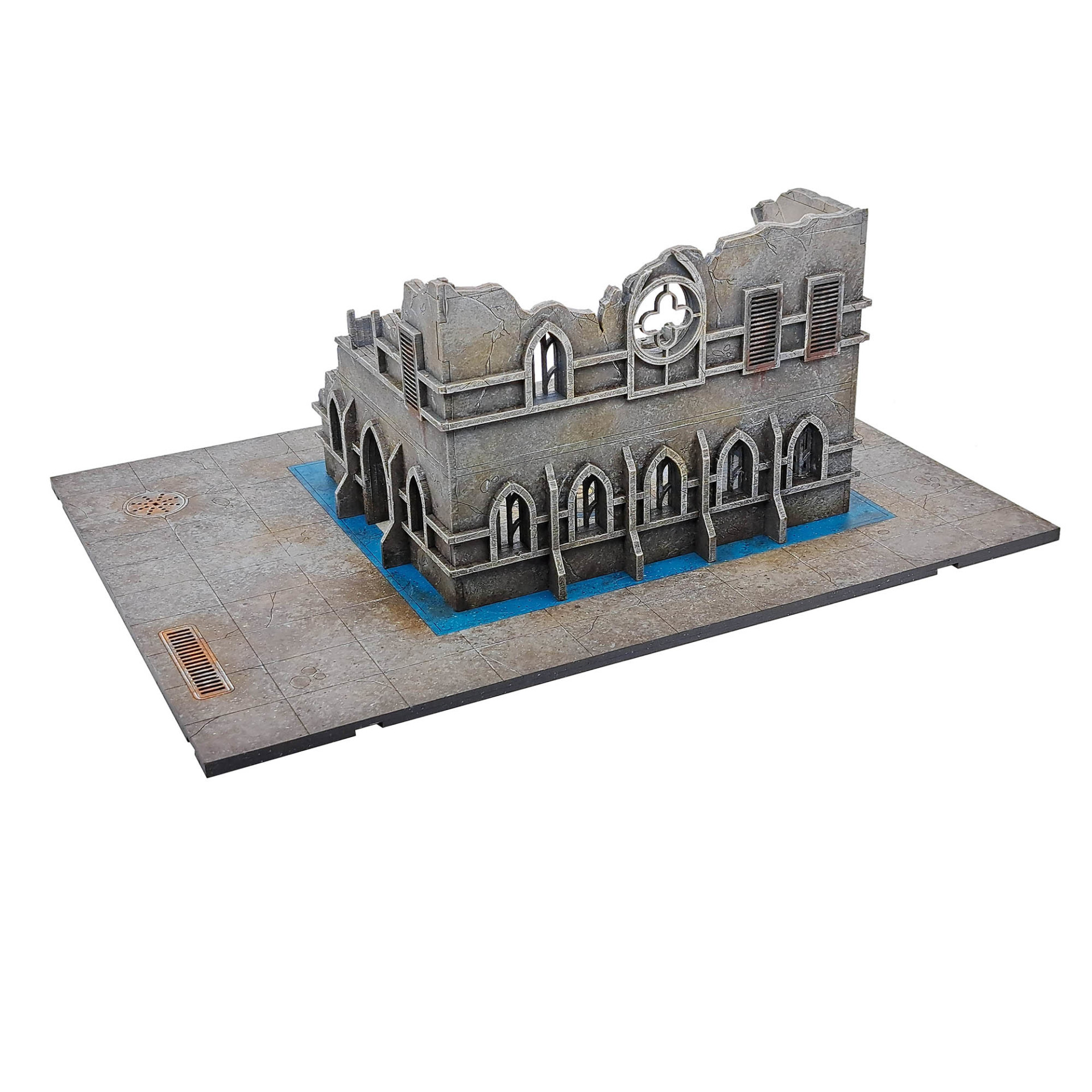 Hive Gorgonna - 60‘ x 44’ modular game board - Ruined district - Image 30
