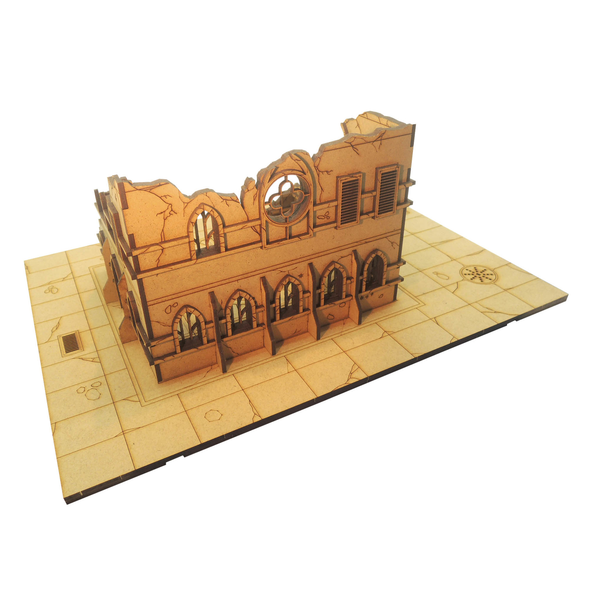Hive Gorgonna - 60‘ x 44’ modular game board - Ruined district - Image 31