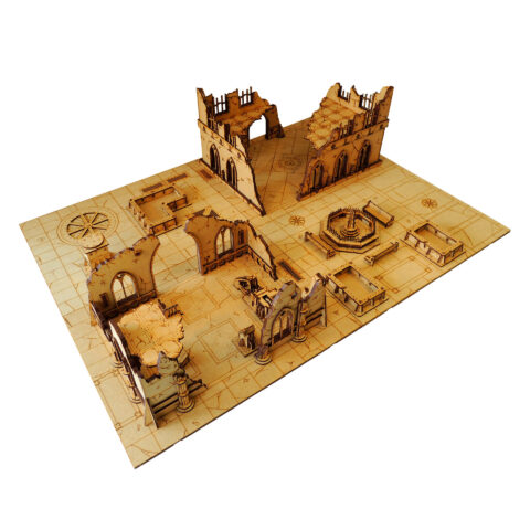 Hive Gorgonna - 30’ x 22’ modular game board - Skirmish & Kill Team
