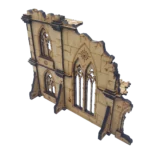 Strategium 40K MDF – centre de commandement gothique en ruines des Forces de Défense Planétaires pour Warhammer 40,000