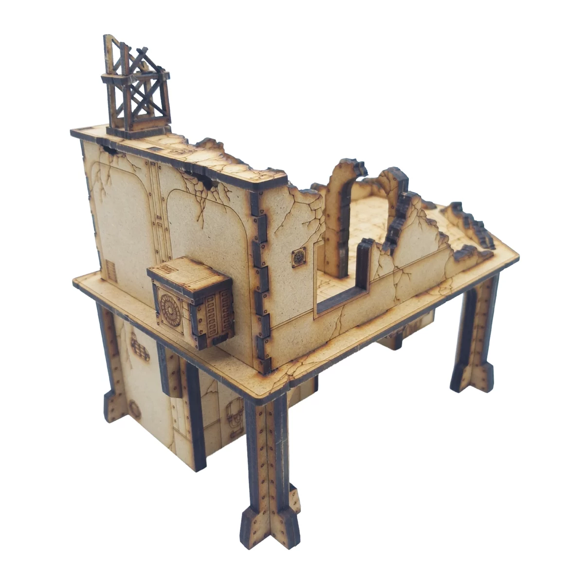 destroyed-communications-center-mdf-terrain-secenery-40k-2 destroyed-communications-center-mdf-terrain-secenery-40k-2