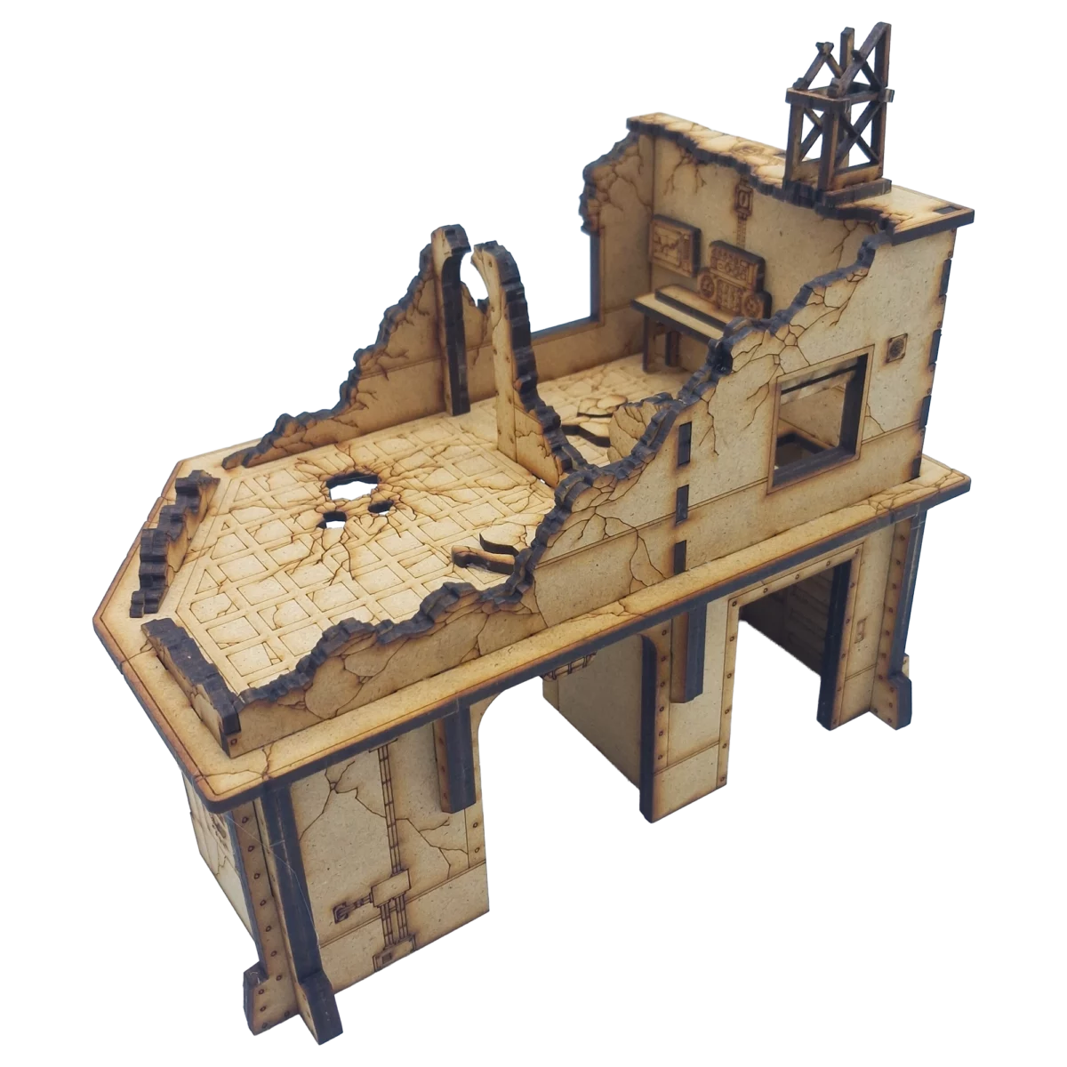 destroyed-communications-center-mdf-terrain-secenery-40k-3 destroyed-communications-center-mdf-terrain-secenery-40k-3